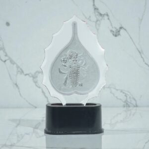 Decorative Glass Crystal Figurine with LED Base