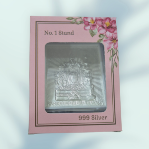 999 Silver No. 1 Stand - Premium Silver Decorative Showpiece